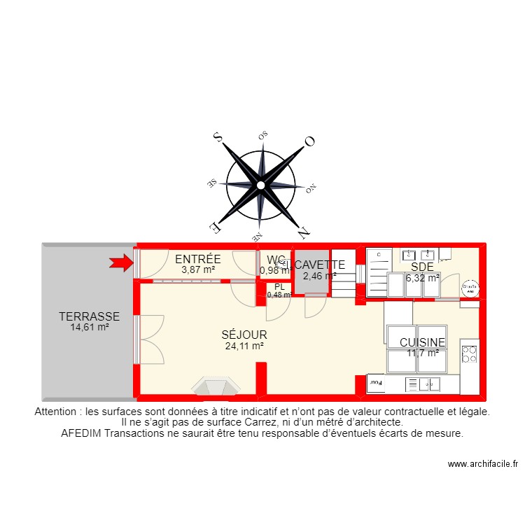 BI 20215 - . Plan de 19 pièces et 146 m2