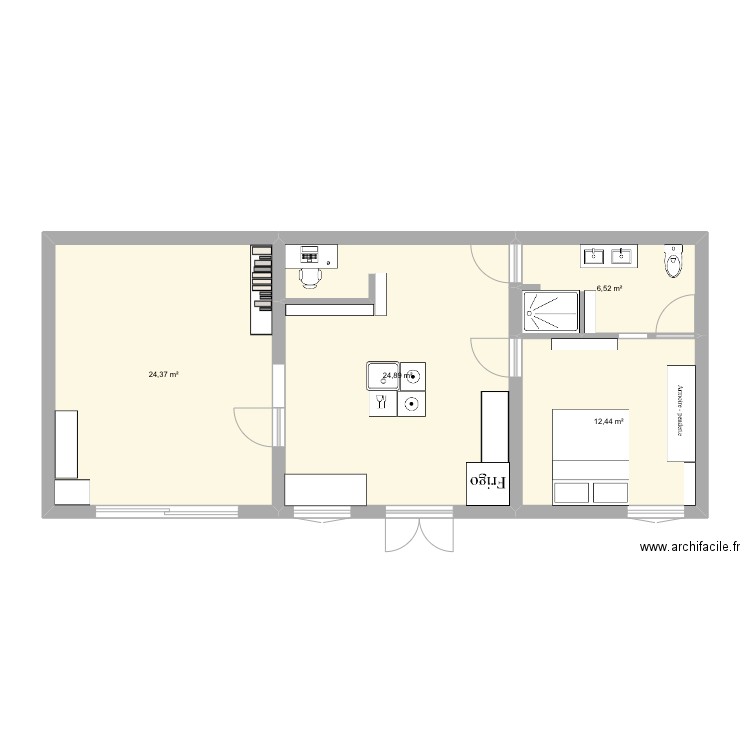 numero1. Plan de 0 pièce et 0 m2