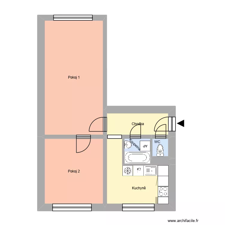 Lípová 721, byt 10. Plan de 11 et 172 m² Lípová 721, byt 10. Plan de 11 et 172 m²