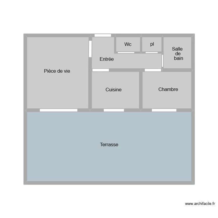 Thibaud 416. Plan de 8 et 36 m² Thibaud 416. Plan de 8 et 36 m²