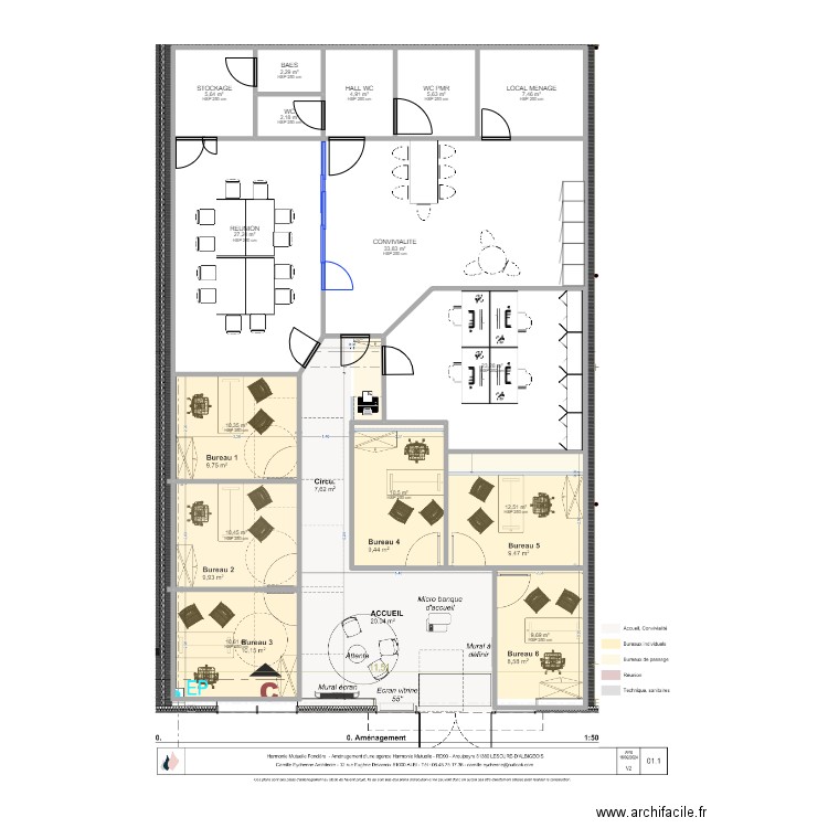 ALBI LESCURE V4. Plan de 15 pièces et 177 m2