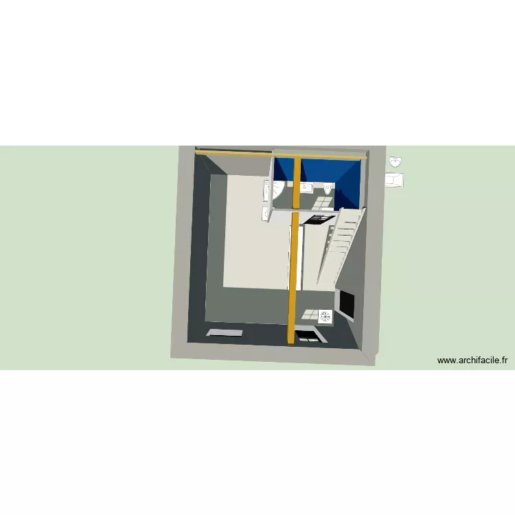 SDB01 v2. Plan de 1  et 32 m²