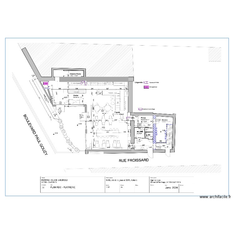 Pizzéria LIA CAM. Plan de 0 pièce et 0 m2