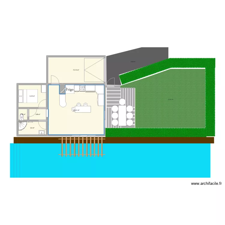 maison a louer. Plan de maison a louer. Plan de