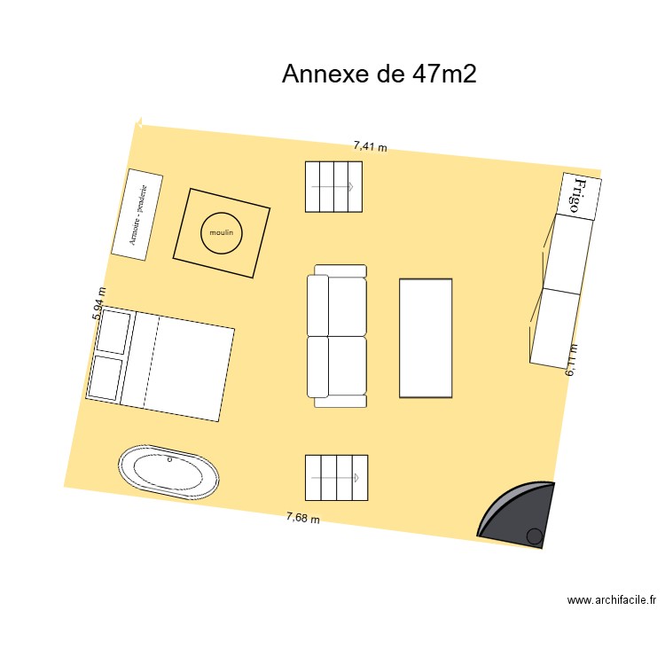 annexe. Plan de 0 pièce et 0 m2