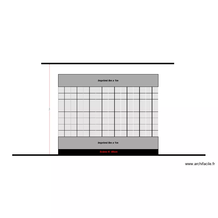 egg Chamonix. Plan de 