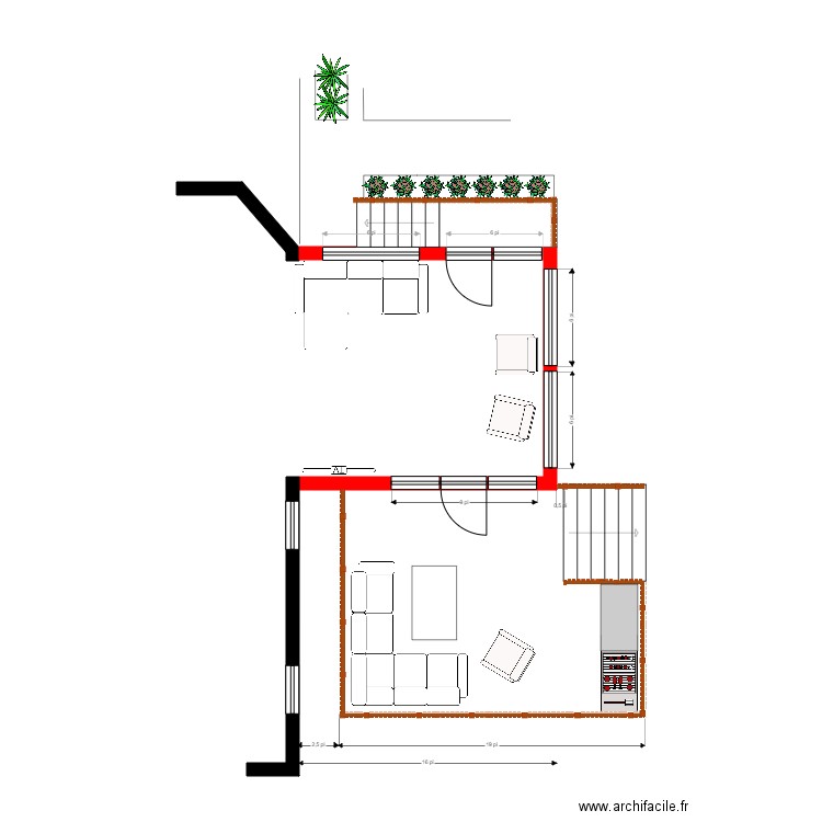 jocelyne G ext3. Plan de 0 pièce et 0 m2