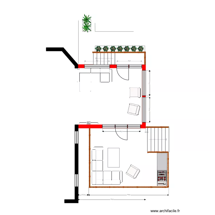 jocelyne G ext3. Plan de 