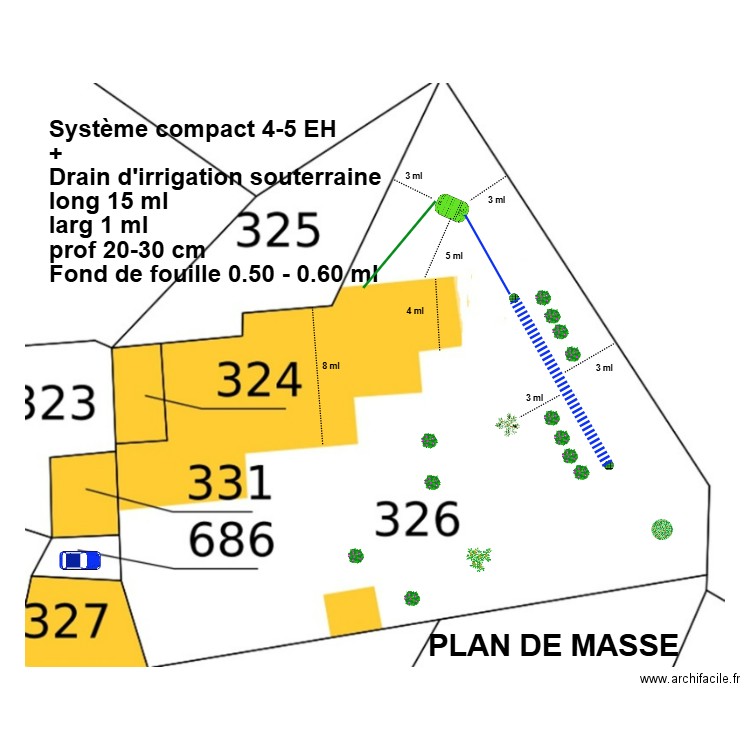 Dupuy. Plan de 0 pièce et 0 m2