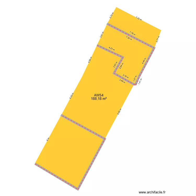CADASTRE LE TREPORT AW54. Plan de CADASTRE LE TREPORT AW54. Plan de