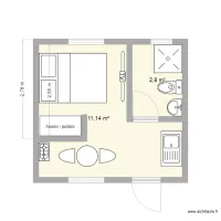 Plan d'un studio t&eacute;moin