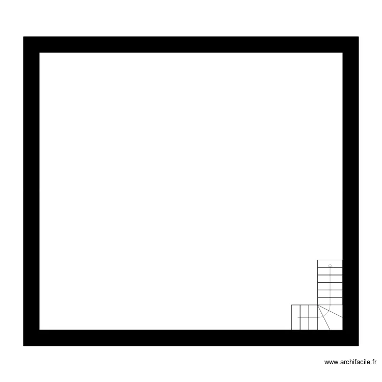 MARTIN les paroches. Plan de 