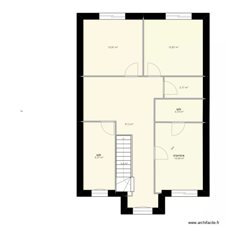 zoubir  1  tremblay en france . Plan de 