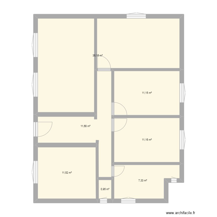maison. Plan de 0 pièce et 0 m2
