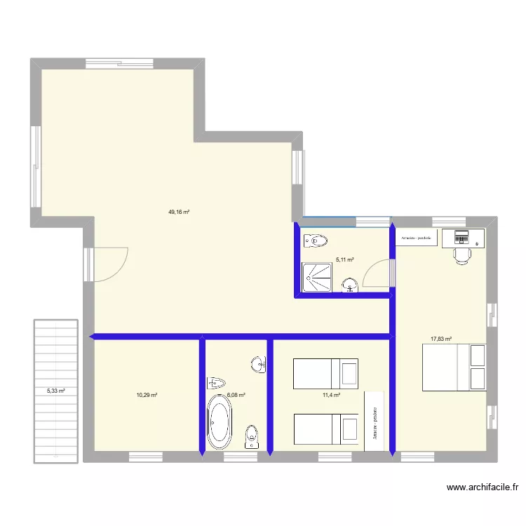 Casa de casar de palomero 6 REFORMA. Plan de 