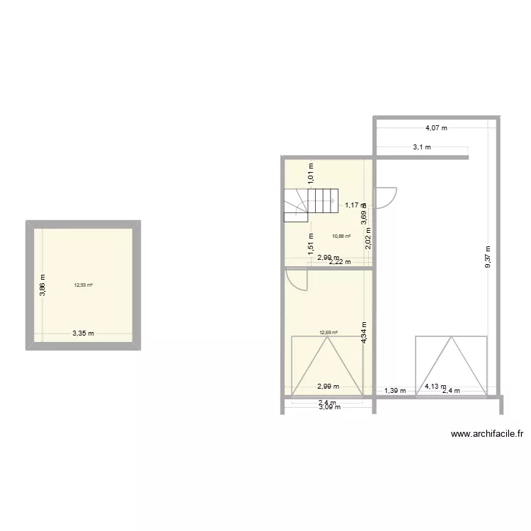 maxime cave. Plan de 3 Pièces et 37 m² maxime cave. Plan de 3 Pièces et 37 m²