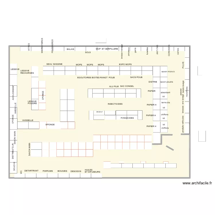 MAG 2. Plan de 1 pièce et 281 m² MAG 2. Plan de 1 pièce et 281 m²