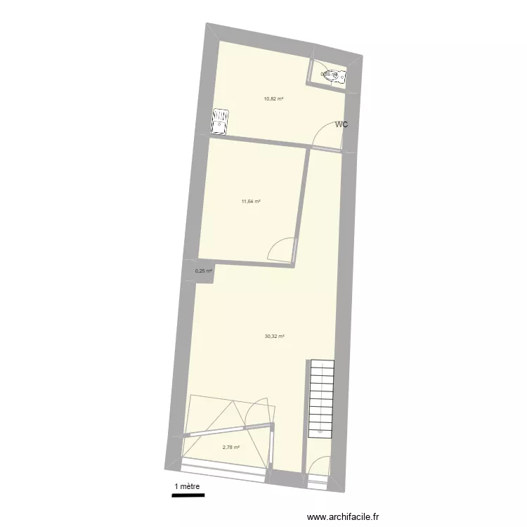 LLUCIA 6 RDC. Plan de 