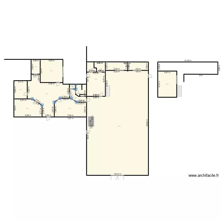 Plan Cl&eacute;ment Ch&eacute;n&eacute; Ma&ccedil;onnerie C&ocirc;t&eacute;. Plan de 