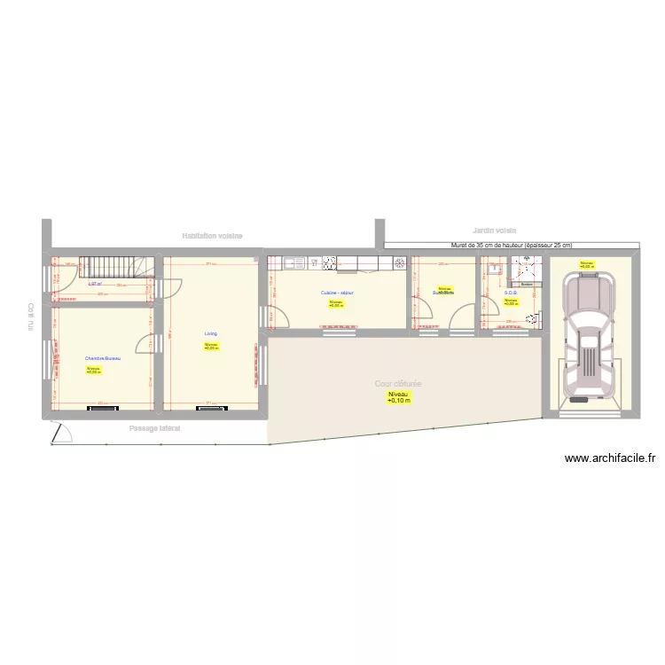 LEQUEUX 1. Plan de 8 et 93 m² LEQUEUX 1. Plan de 8 et 93 m²