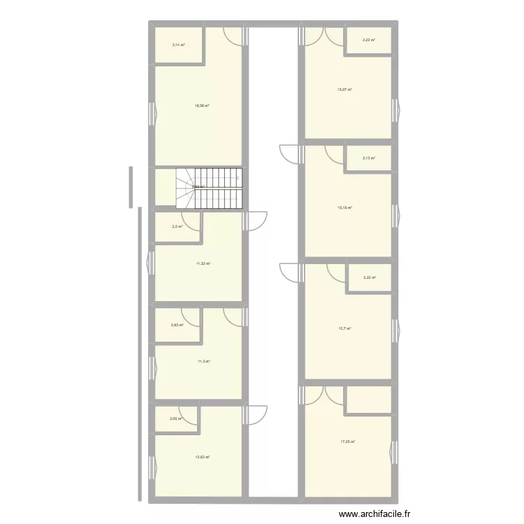 plan 1 er etage 2. Plan de 