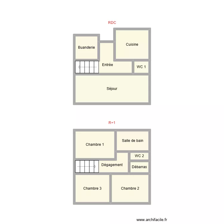 2507 L HOIR FRANCK. Plan de 