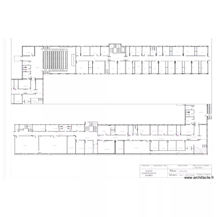 plan ifsi 1er etage 1. Plan de 