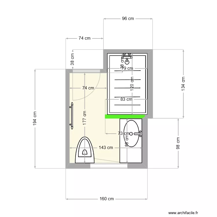 Roussin. Plan de 
