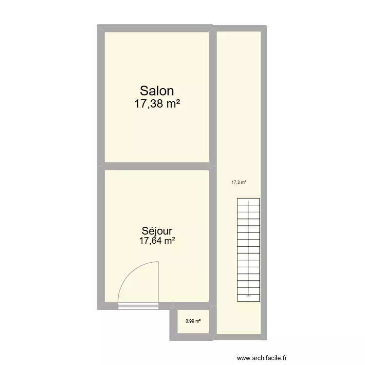 Maison Jemappes. Plan de 4 et 53 m² Maison Jemappes. Plan de 4 et 53 m²