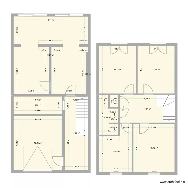 Cassi. Plan de 12 Pièces et 137 m²