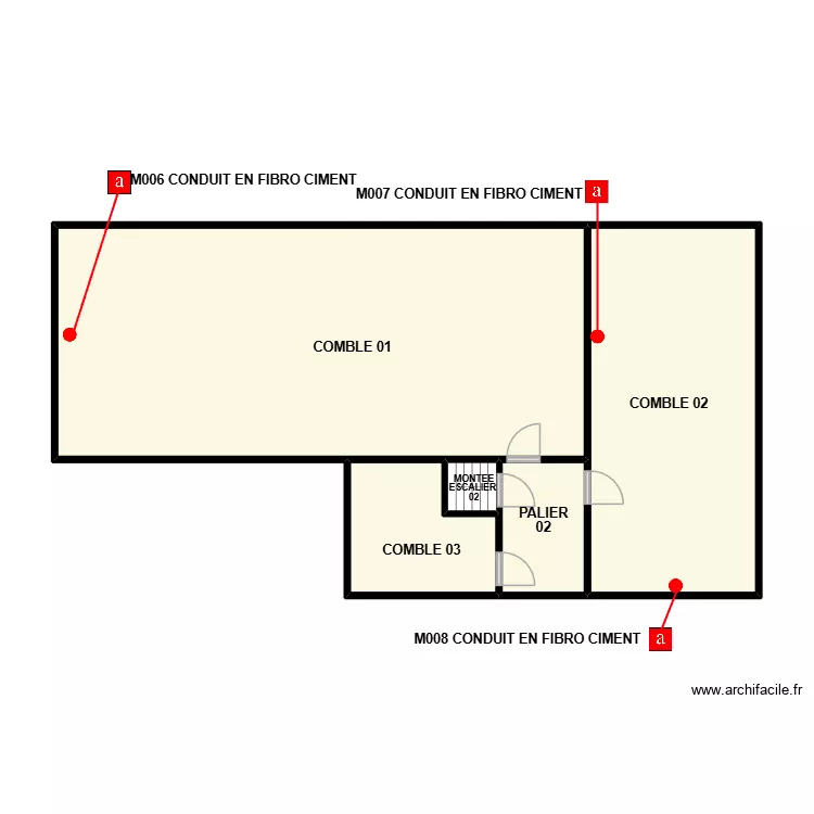 PLAN 02 ETAGE COMBES ST HILAIRE AM. Plan de 