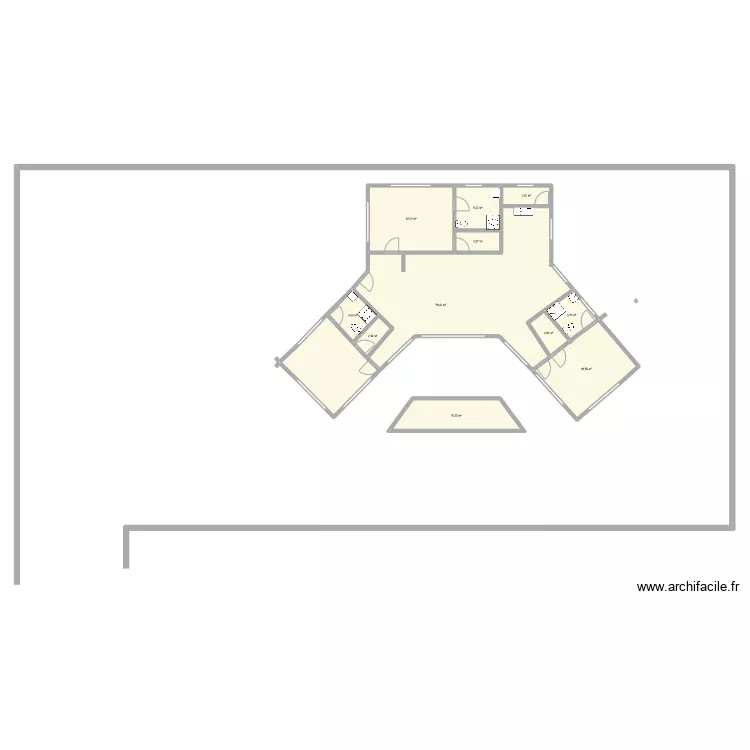 maison f 12. Plan de 