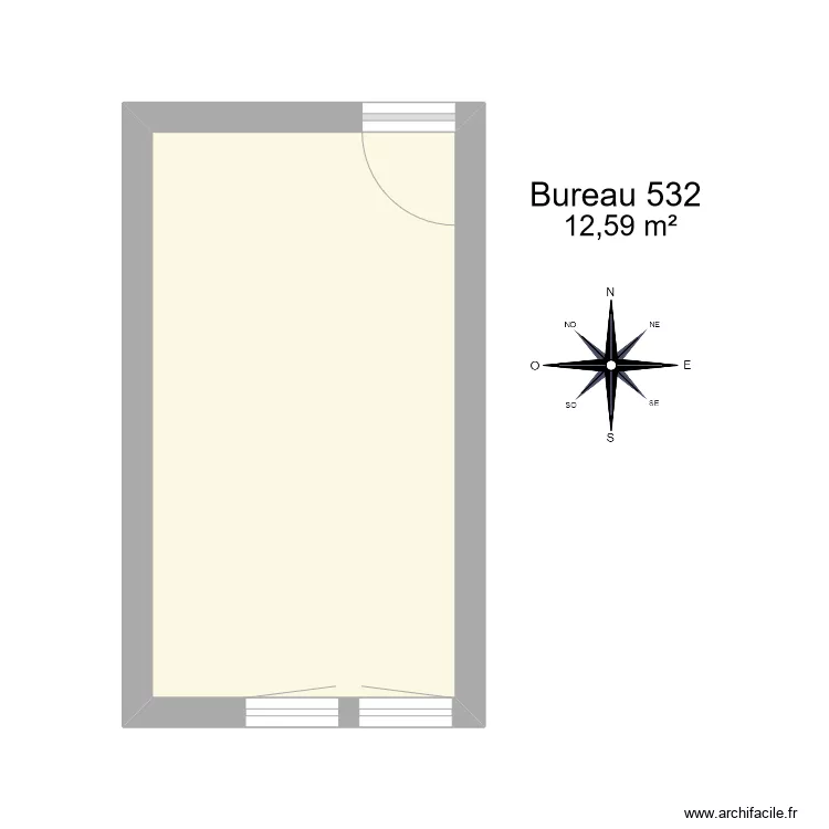 Bureau R 532. Plan de Bureau R 532. Plan de