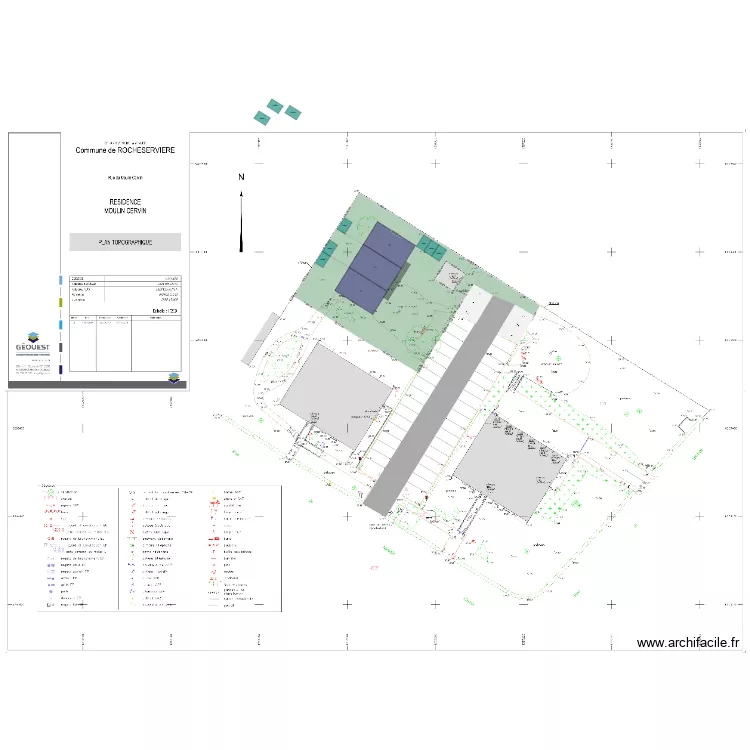 ROCHESERVIERE 3 T2 INT. Plan de ROCHESERVIERE 3 T2 INT. Plan de