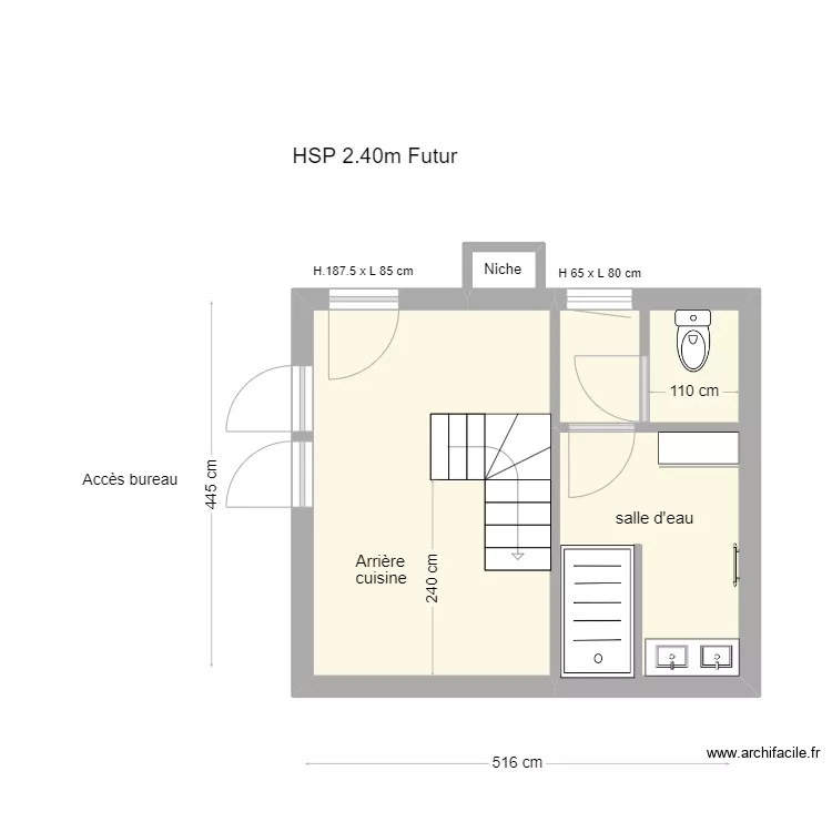 BONNEAU SEB. Plan de 