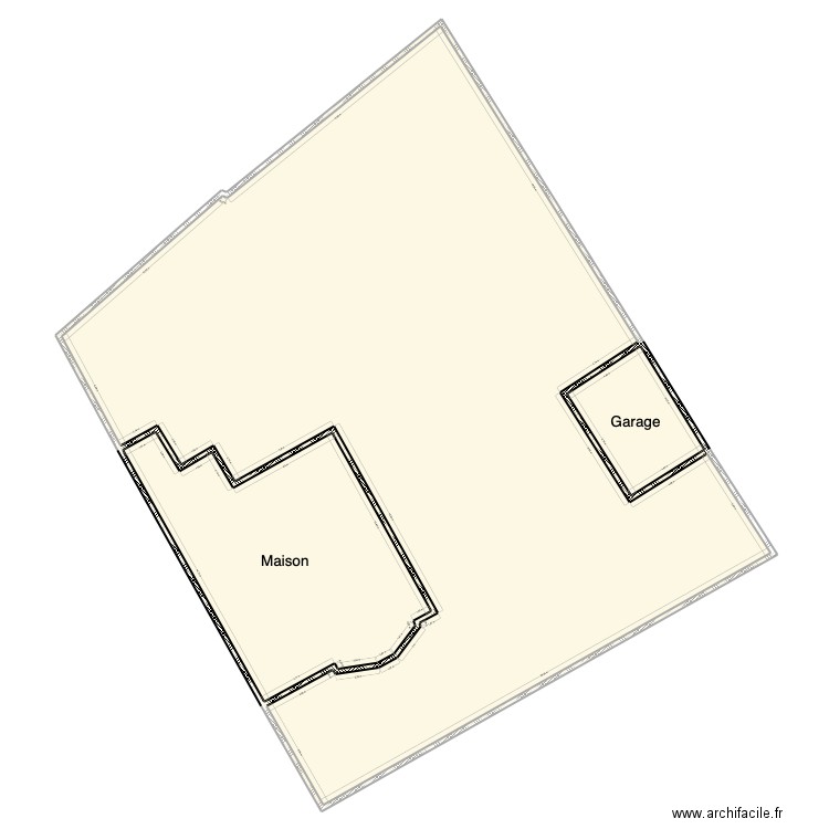 HIRSON 3. Plan de 3 pièces et 747 m2