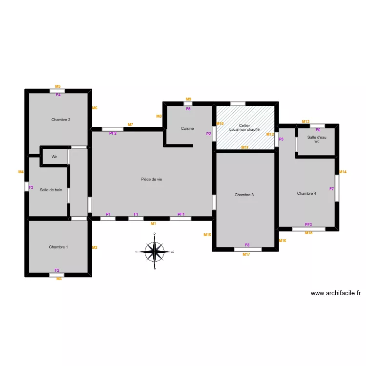 Munaux dpe. Plan de 10 et 106 m² Munaux dpe. Plan de 10 et 106 m²