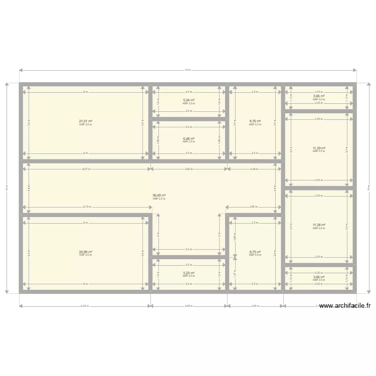 projet2. Plan de 12 pièces et 143 m² projet2. Plan de 12 pièces et 143 m²