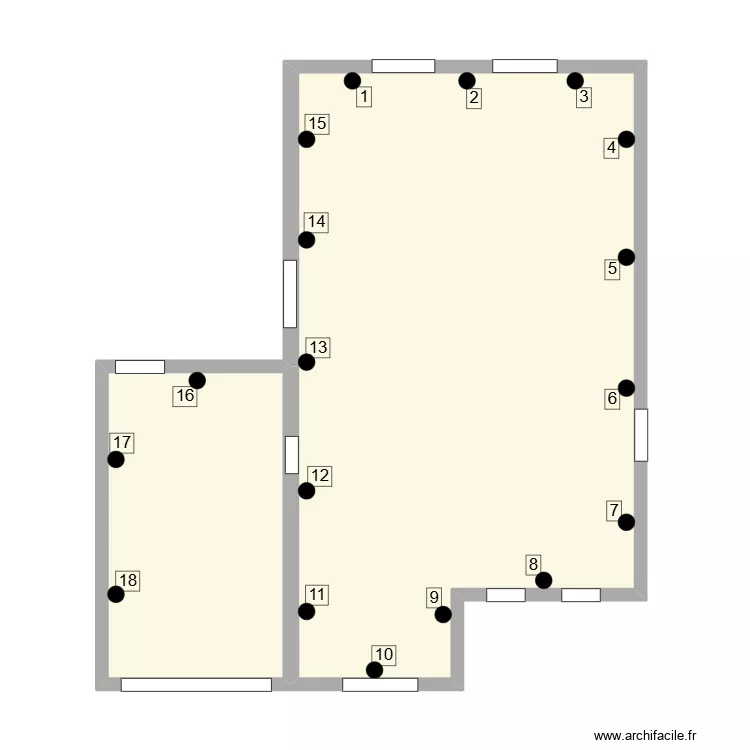 Dossier LARIVIERRE. Plan de 2  et 69 m²