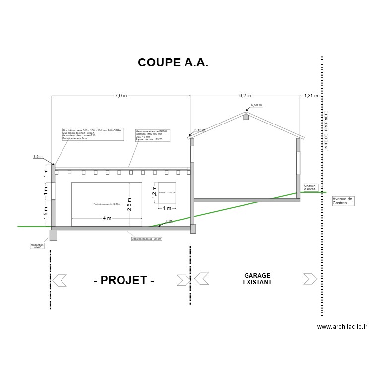 COUP AA. Plan de 0 pièce et 0 m2