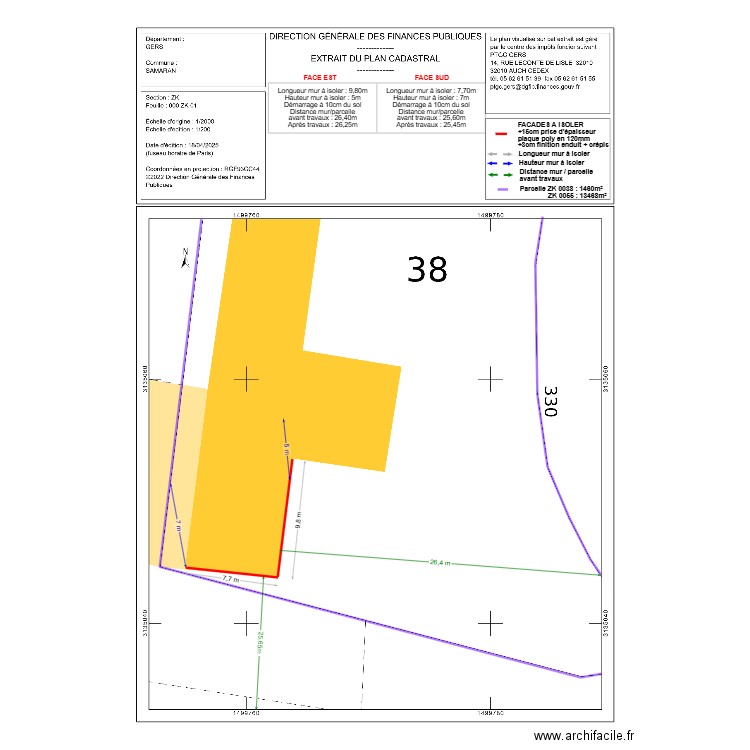 DP02 CHOLON. Plan de 0 pièce et 0 m2