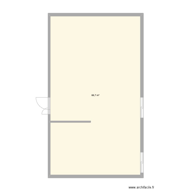 A13 RDC. Plan de 0 pièce et 0 m2