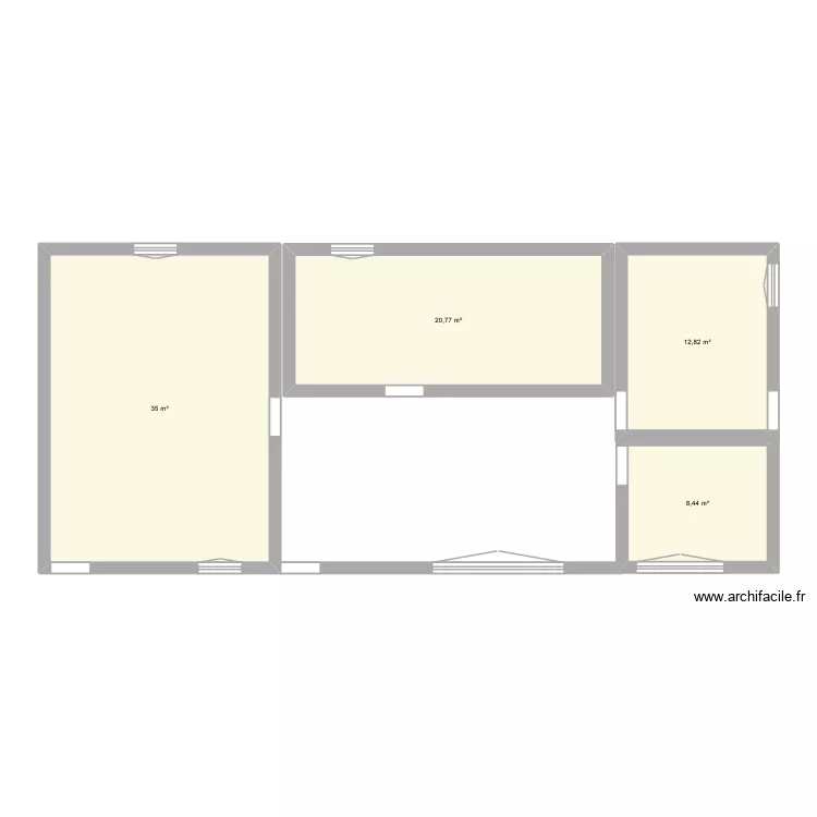 my house. Plan de 4 et 77 m² my house. Plan de 4 et 77 m²