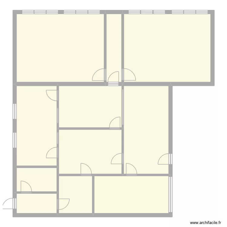 NDA Bat A 016 - A 017. Plan de 