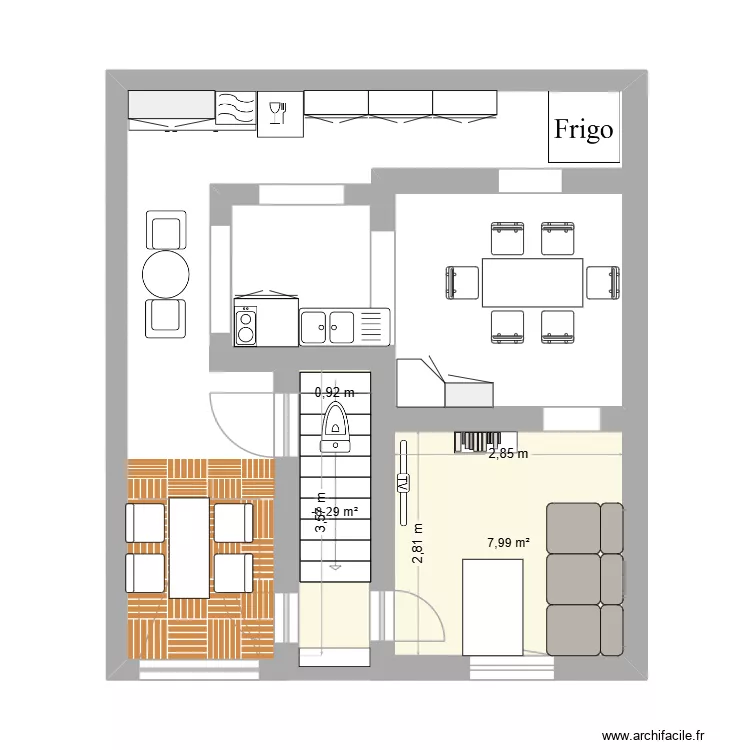 touville rdc. Plan de 2 et 11 m² touville rdc. Plan de 2 et 11 m²