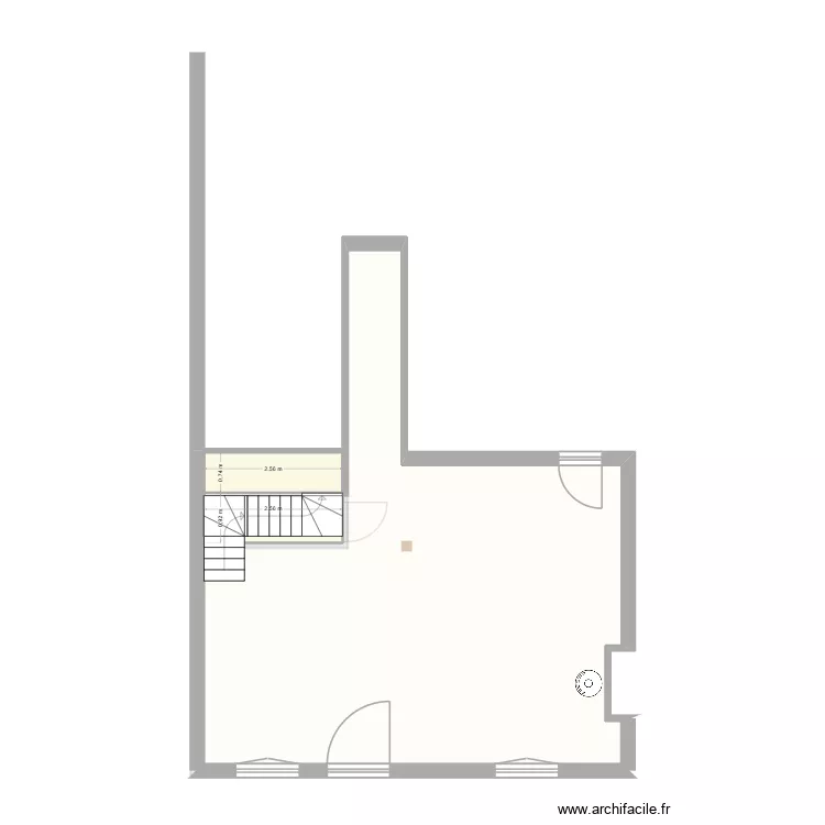 Projet Theurel - Véron. Plan de 4 et 49 m² Projet Theurel - Véron. Plan de 4 et 49 m²