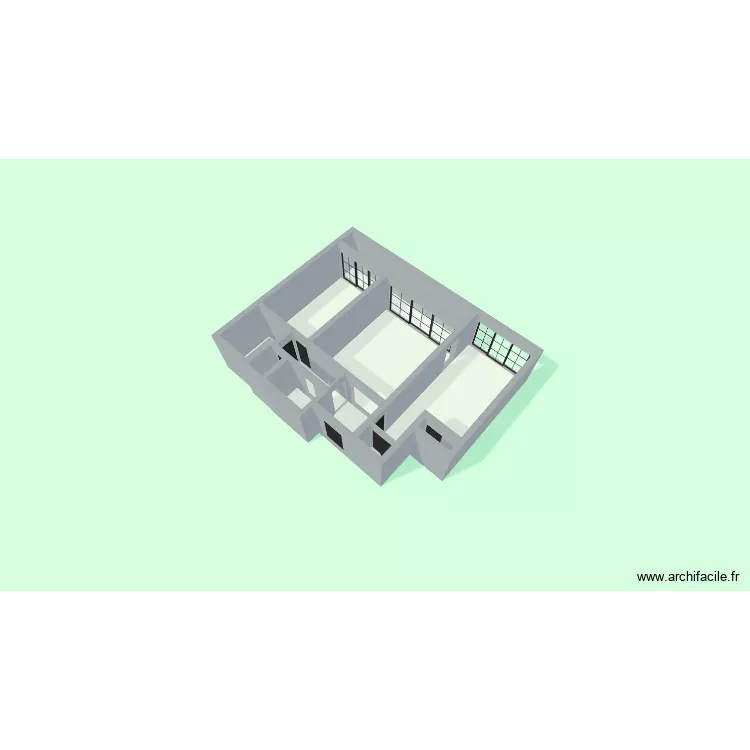 Appart titouan et josette avec meubles. Plan de 11  et 74 m²