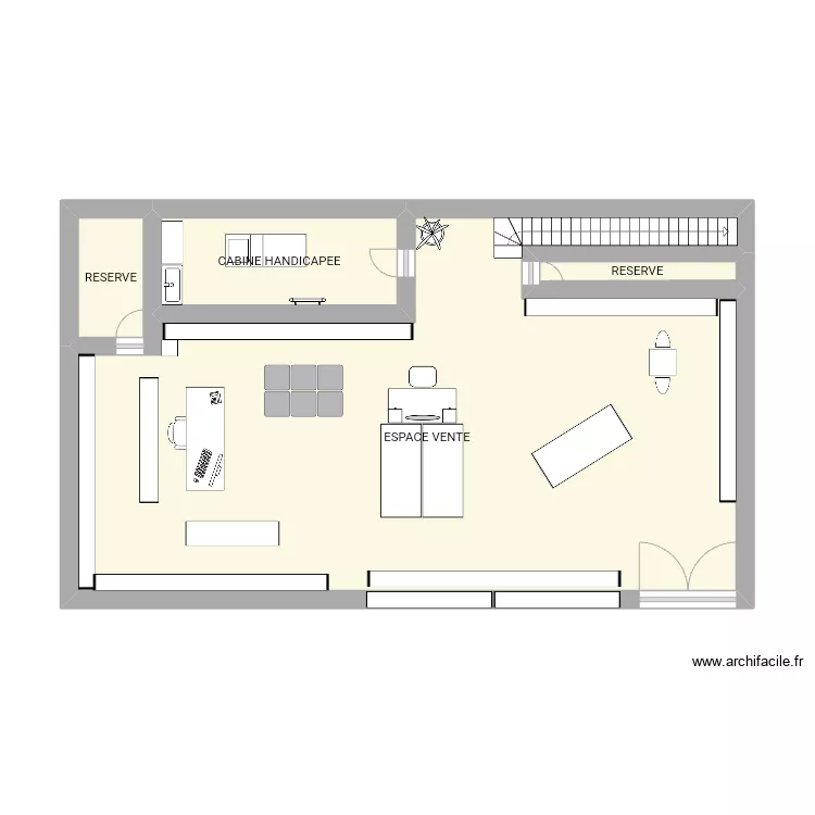 ESPACE VENTE. Plan de ESPACE VENTE. Plan de