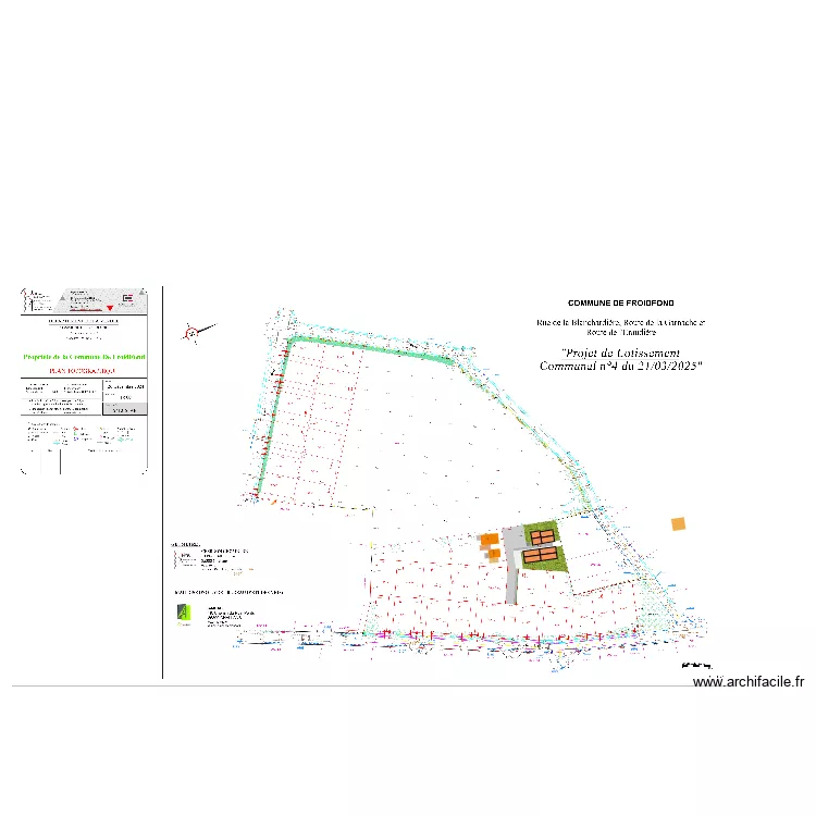 Froidfond - individuel AC LLS. Plan de Froidfond - individuel AC LLS. Plan de