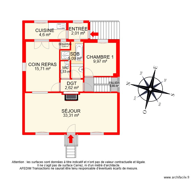 BI 28438. Plan de 48 pièces et 403 m2
